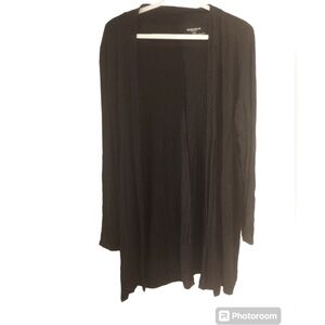 Black open cardigan by Motherhood